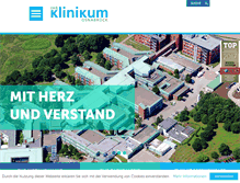 Tablet Screenshot of klinikum-os.de